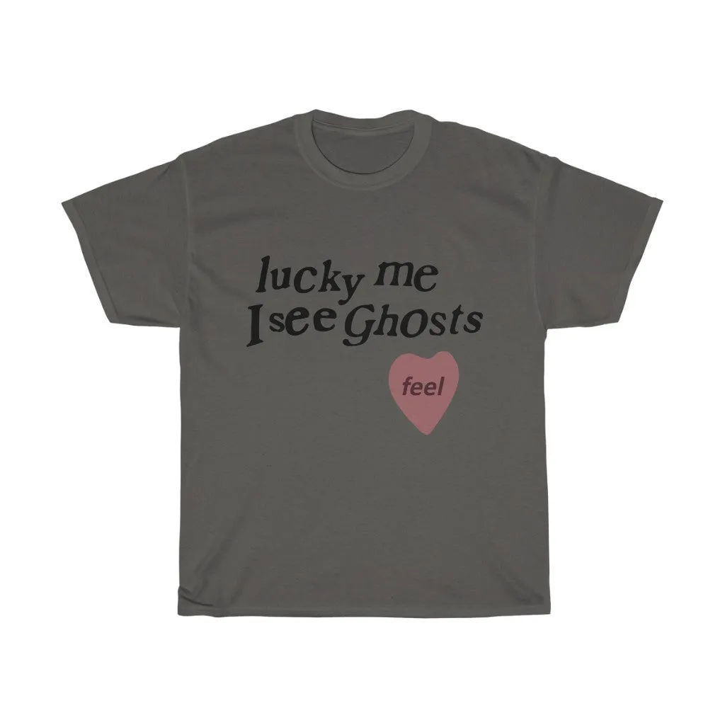 Kids See Ghosts T shirt, Lucky Me I See Ghosts - Kanye West / Kid Cudi Merch Inspired