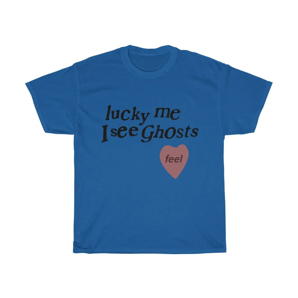Kids See Ghosts T shirt, Lucky Me I See Ghosts - Kanye West / Kid Cudi Merch Inspired