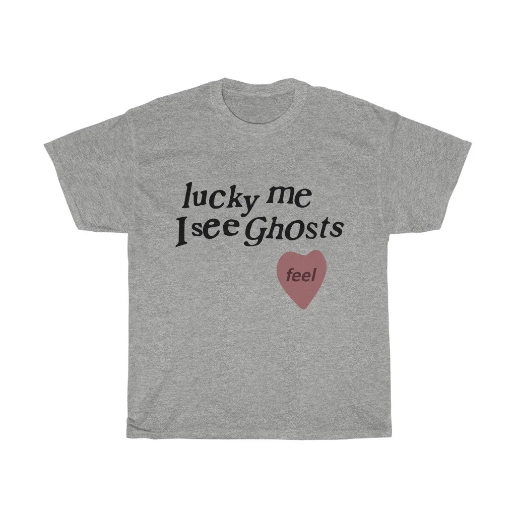 Kids See Ghosts T shirt, Lucky Me I See Ghosts - Kanye West / Kid Cudi Merch Inspired