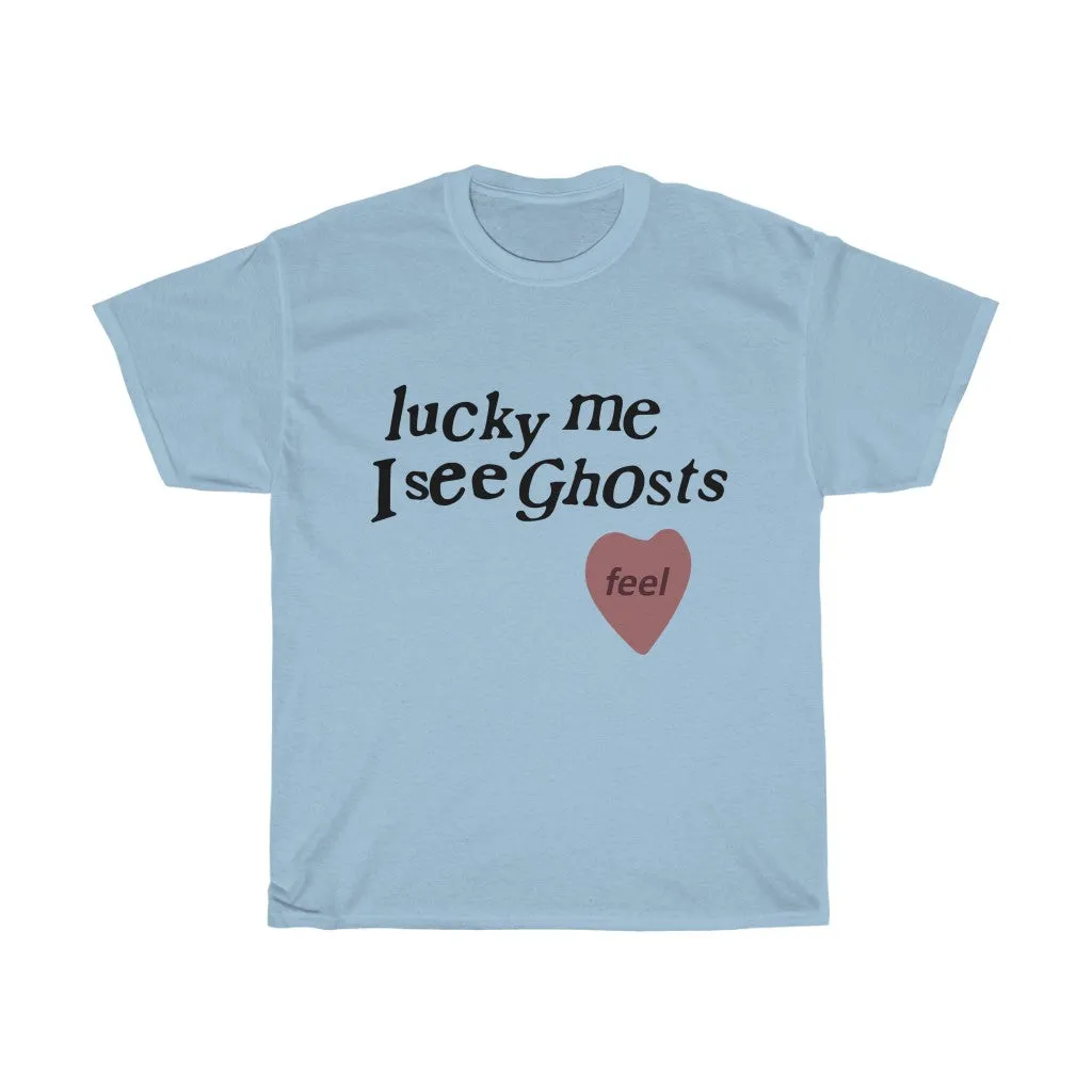 Kids See Ghosts T shirt, Lucky Me I See Ghosts - Kanye West / Kid Cudi Merch Inspired