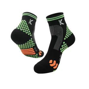Klyng Unisex Achilles and Ankle Support Black High Performance Compression Socks
