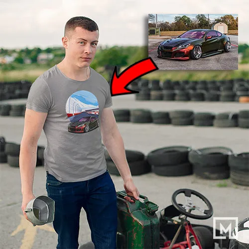 Korean Cars | Custom Print for Men | Fitted T-shirt