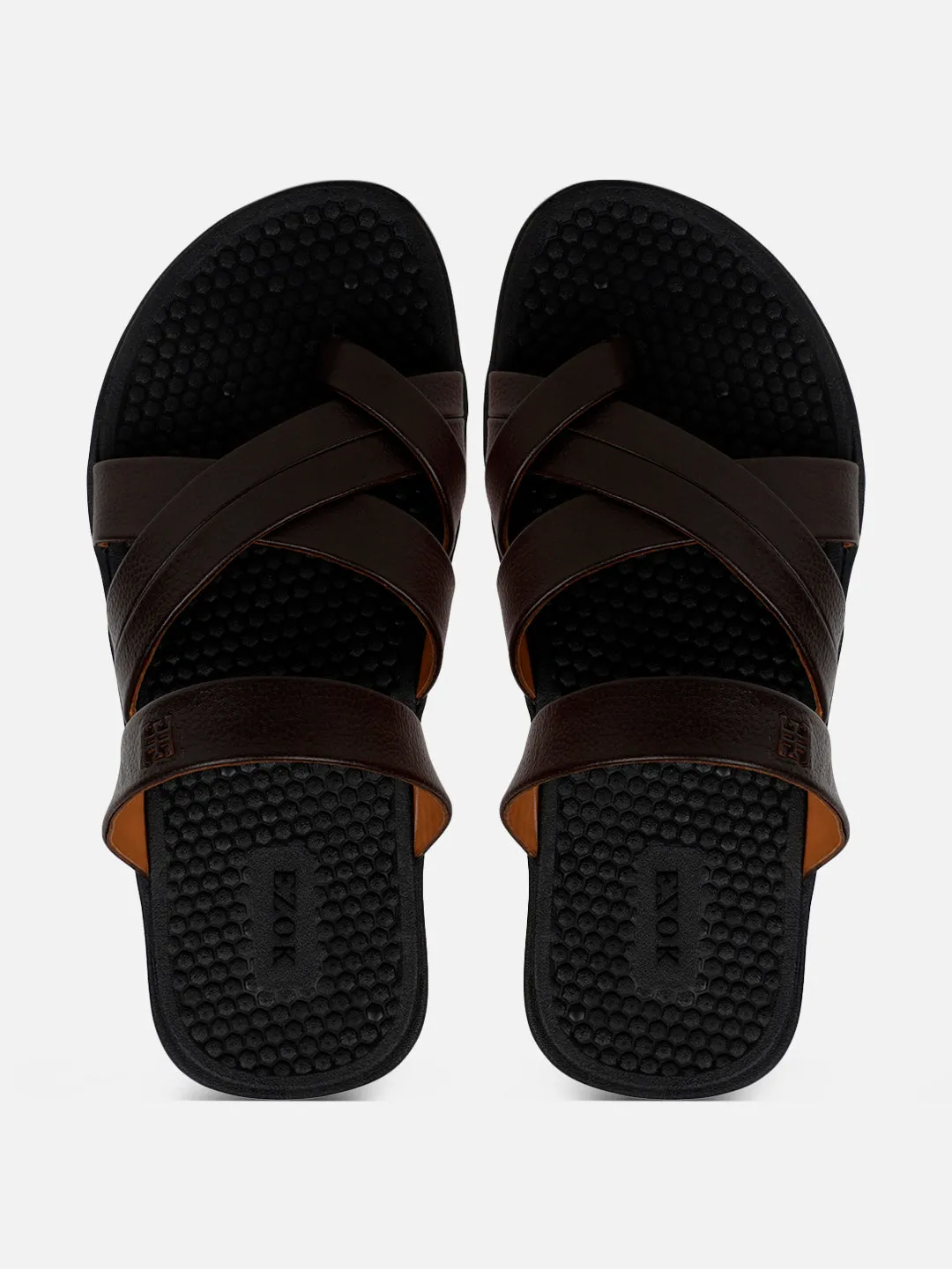 Leather Brown sandal for men