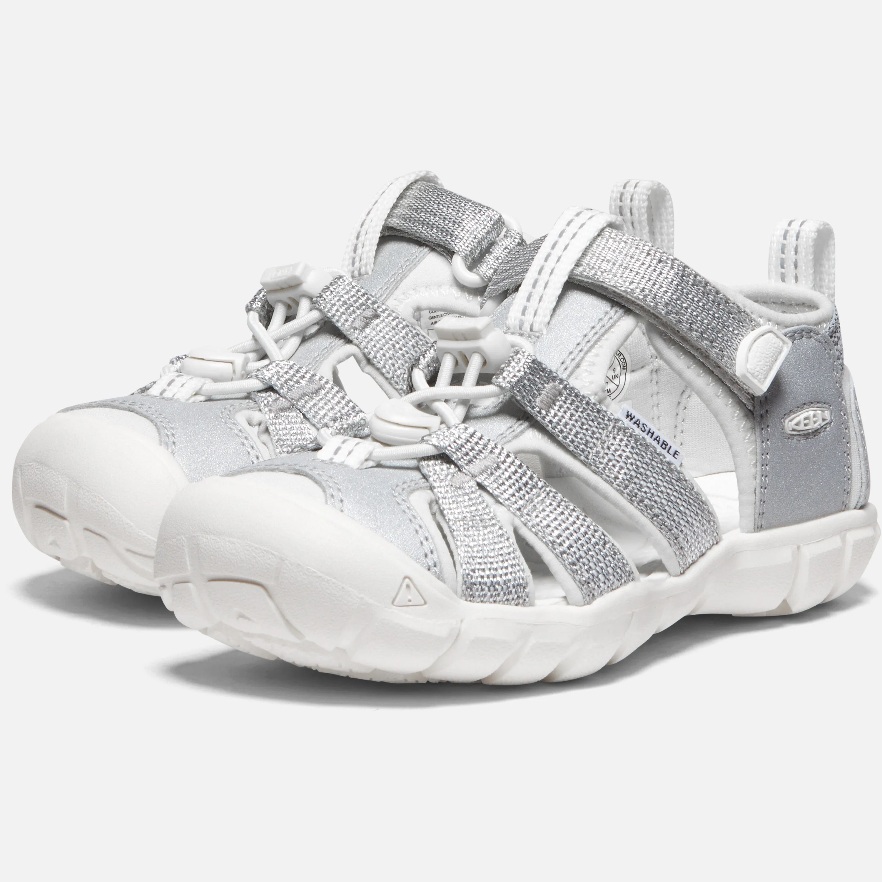 Little Kid's Seacamp II CNX  Silver Star White