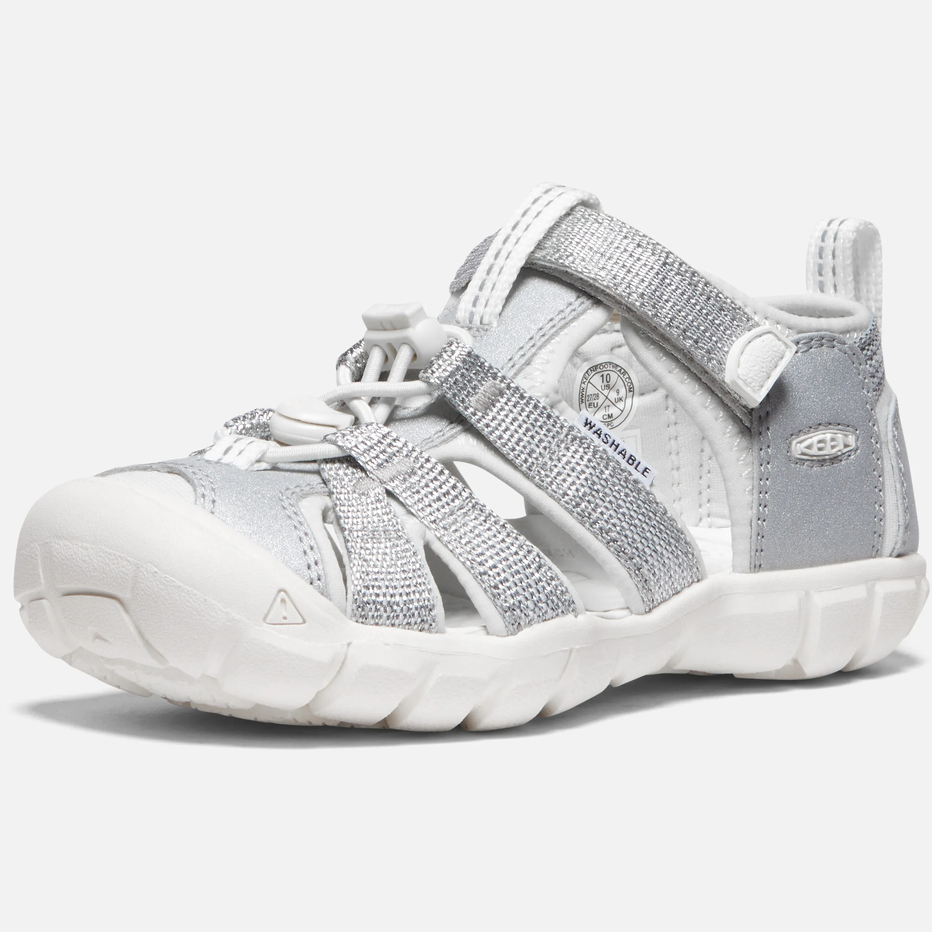 Little Kid's Seacamp II CNX  Silver Star White