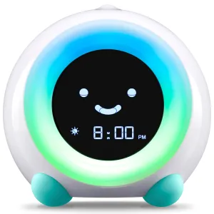 LittleHippo Mella Ready to Rise Children's Trainer, Alarm Clock, Night Light and Sleep Sounds Machine