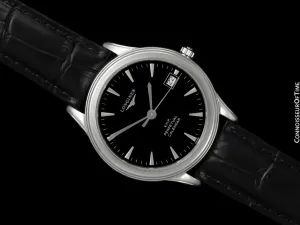 Longines Flagship V.H.P. Perpetual Calendar Mens Watch - Stainless Steel