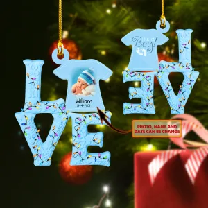 Love My Kid - Custom Shaped Ornament - Nmd 21