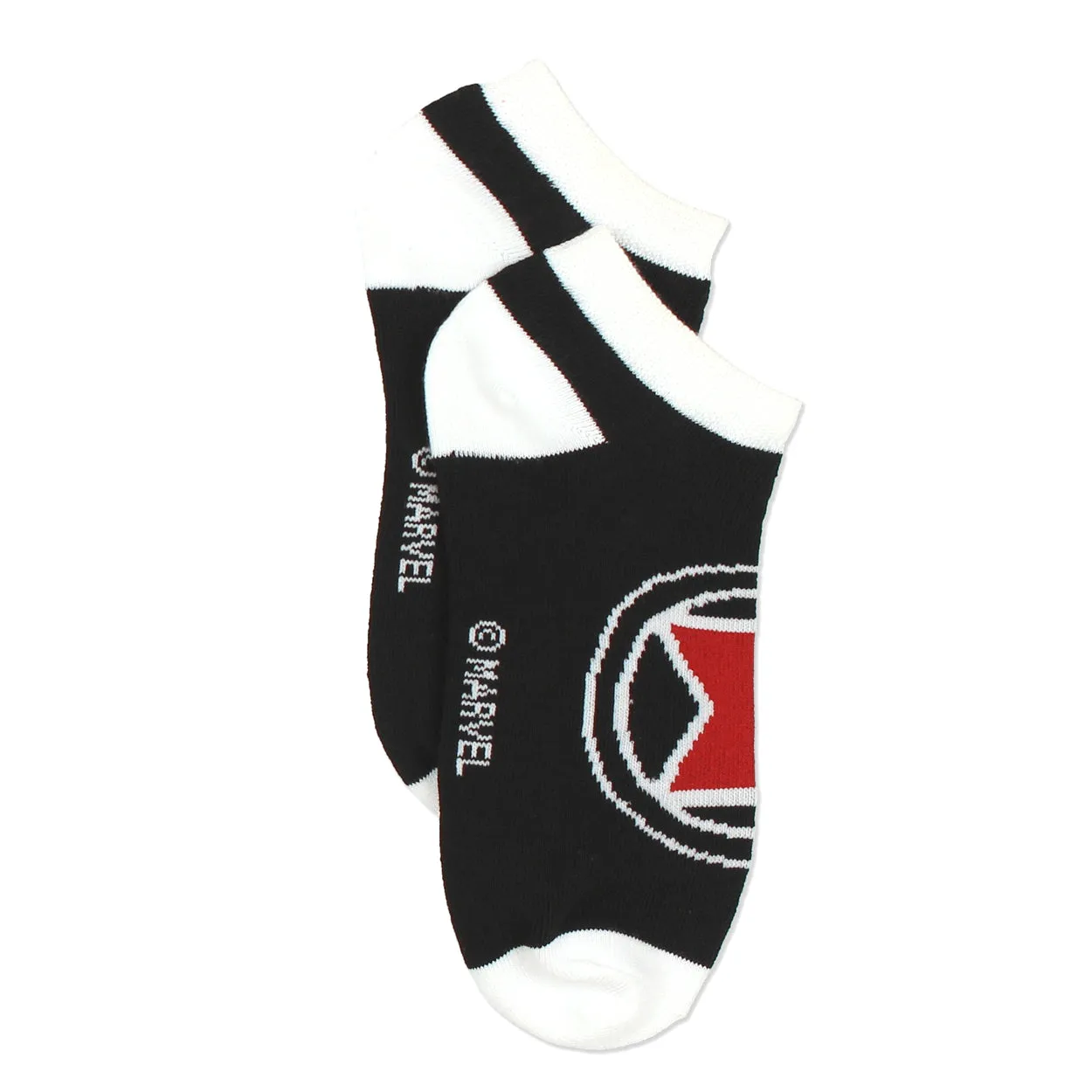 Marvel Comics Superhero Novelty Costume Low Rise Socks 3-Pack