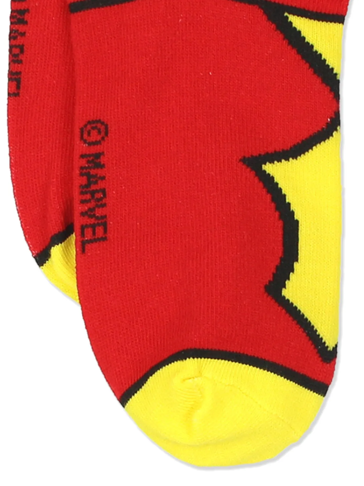 Marvel Comics Superhero Novelty Costume Low Rise Socks 3-Pack