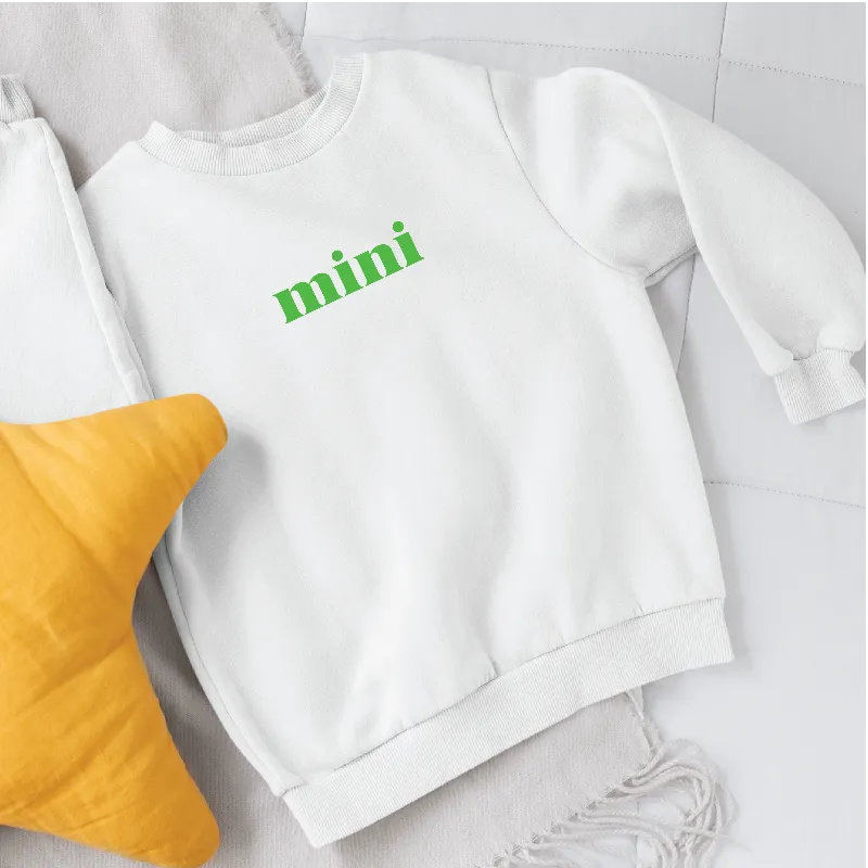 Matching Mama and Mini Sweatshirts