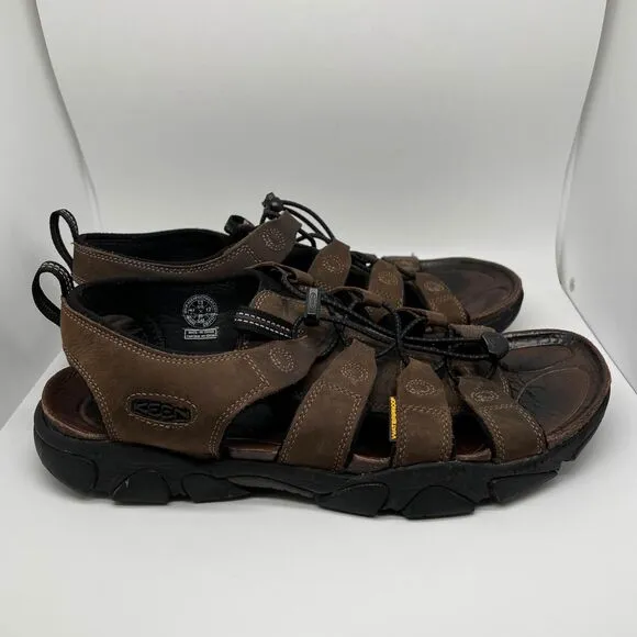 Men’s KEEN Leather Waterproof Sandals Size 13