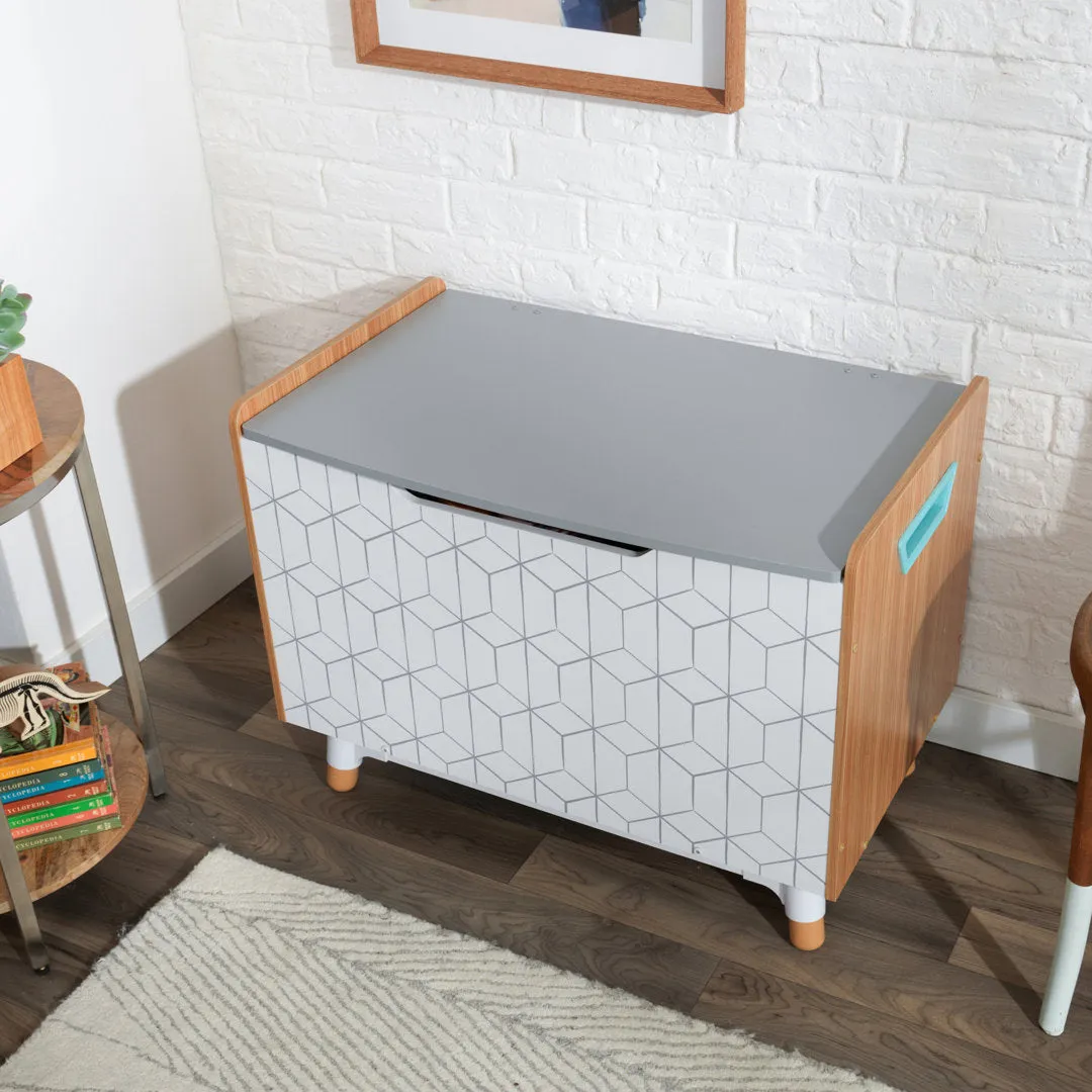 Mid-Century Toy Storage Bench KidKraft