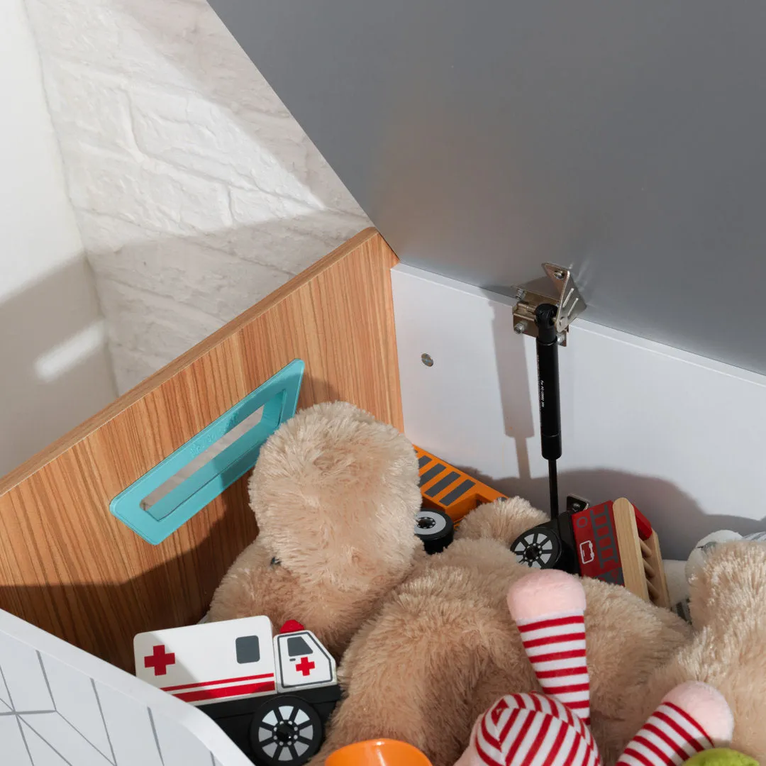 Mid-Century Toy Storage Bench KidKraft