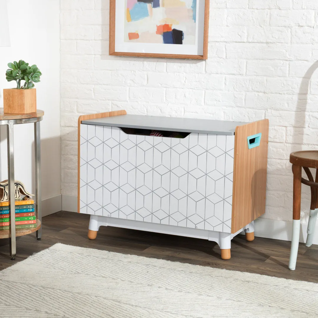 Mid-Century Toy Storage Bench KidKraft