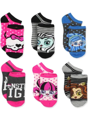 Monster High Socks 6-Pack
