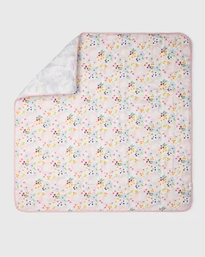 Muslin Quilt - Shell Floral