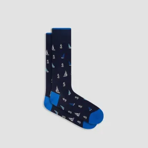 Nautical Mid-Calf Socks