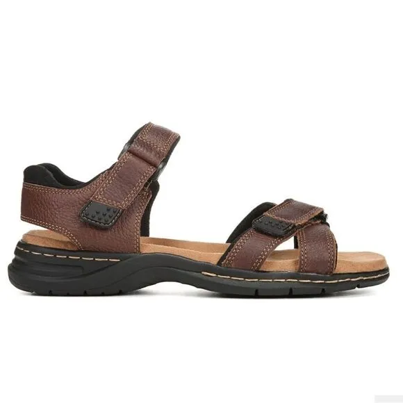 New Men's Gus Fisherman Sandal size 8 Velcro dr scholls memory foam cool fit.