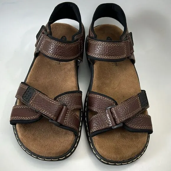 New Men's Gus Fisherman Sandal size 8 Velcro dr scholls memory foam cool fit.