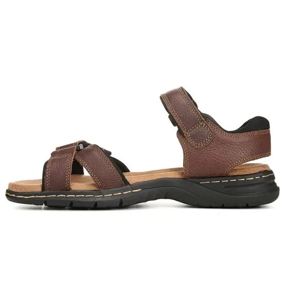 New Men's Gus Fisherman Sandal size 8 Velcro dr scholls memory foam cool fit.