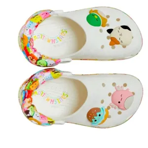 New Squishmallow Crocs kids Classic Clog size 3 white new with tags