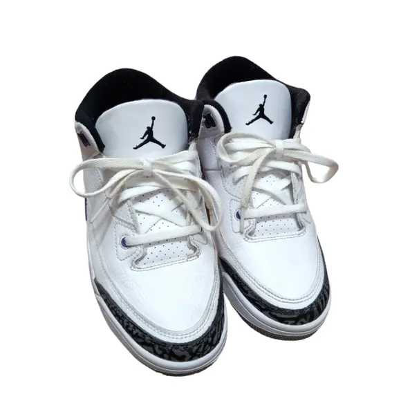 Nike Jordan Air Jordan 3 Retro Boy's Shoes Sz 2.5Y