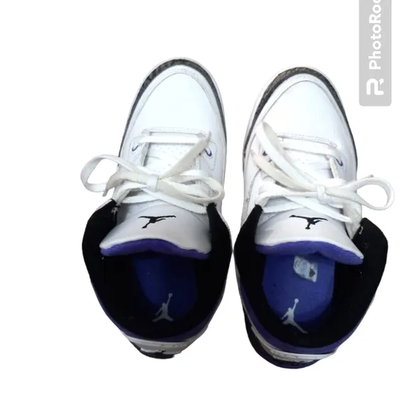 Nike Jordan Air Jordan 3 Retro Boy's Shoes Sz 2.5Y