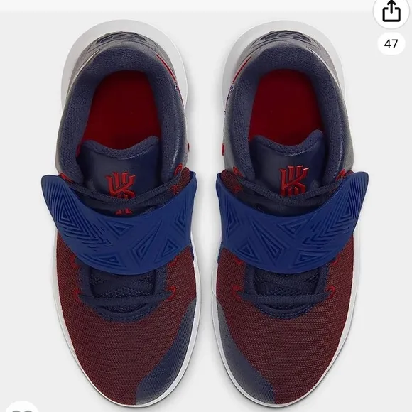 Nike Kyrie Flytrap 3 GS 'Obsidian Gym Red' NWB
