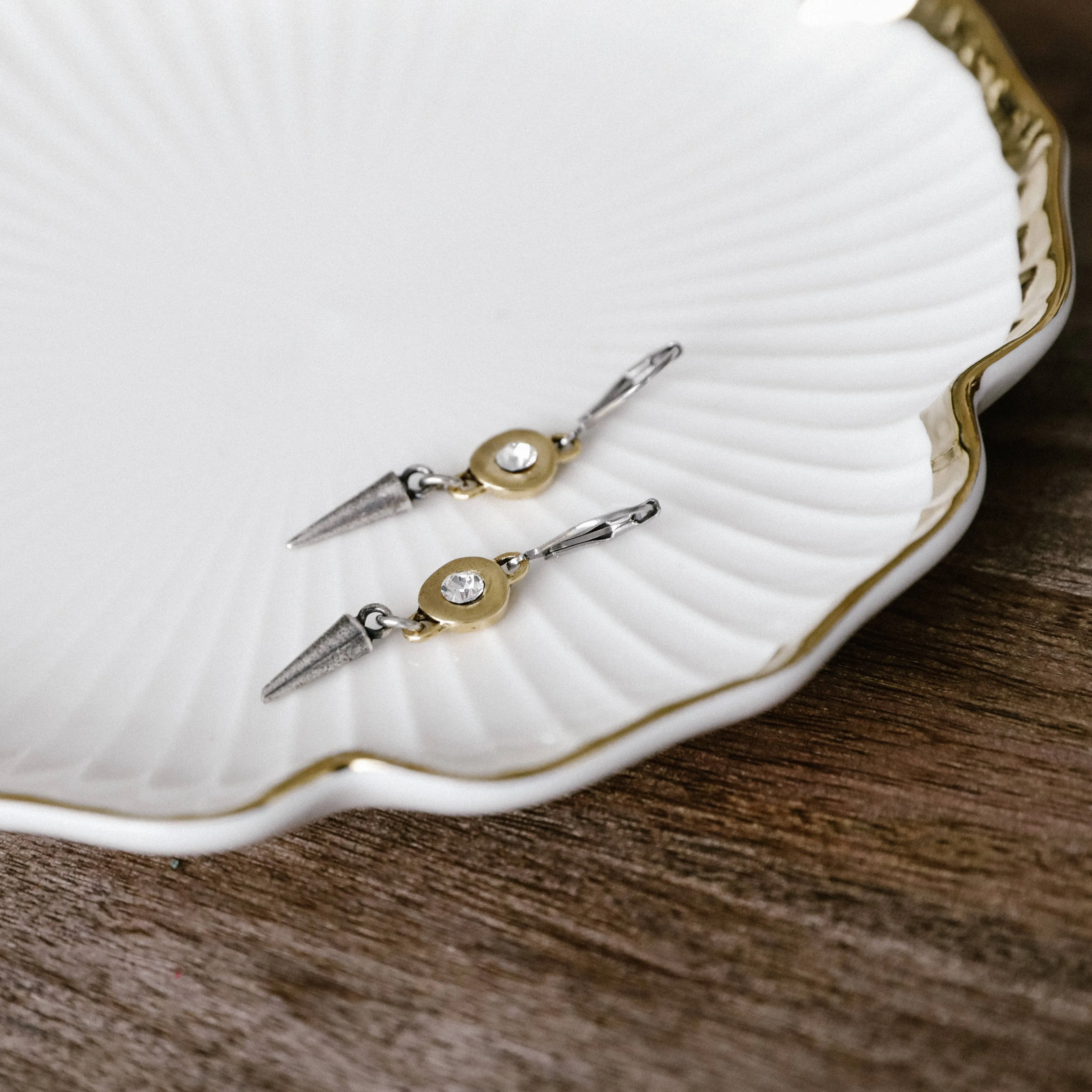 Noblesville Earring Silver Rachel Marie
