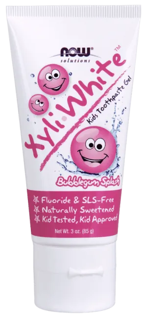 NOW Xyliwhite Kids Toothpaste Gel - Bubblegum Splash (85 g)