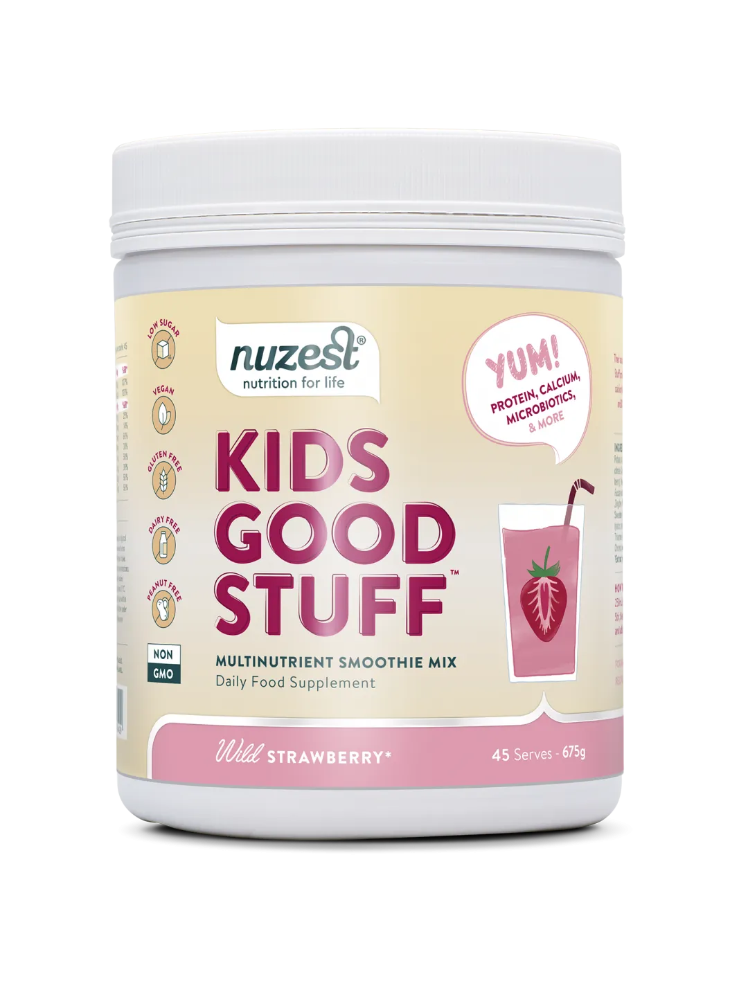 Nuzest Kids Good Stuff Wild Strawberry 675g