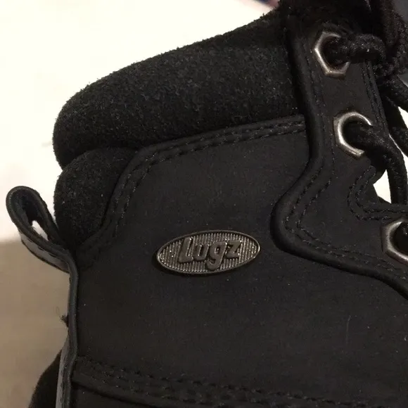 NWOT! Lugz Kids lace up construction boots memory foam insole slip resistant 5