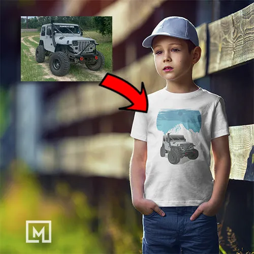 Offroad | Custom Print for Kids | Unisex T-shirt