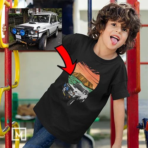 Offroad | Custom Print for Kids | Unisex T-shirt