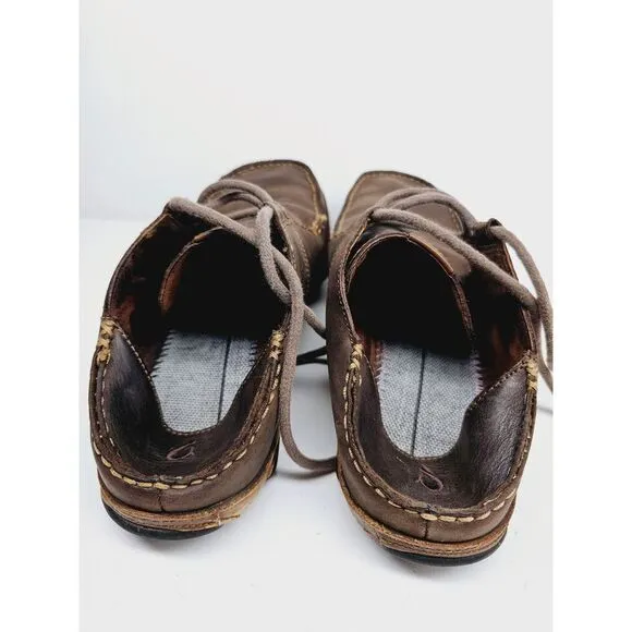 Olukai Men 9 brown color