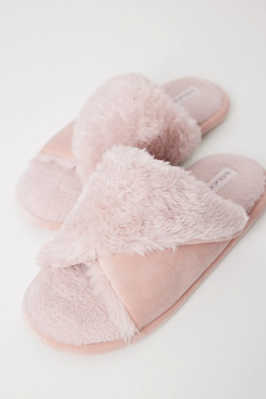 Open Shower Slippers - Pink