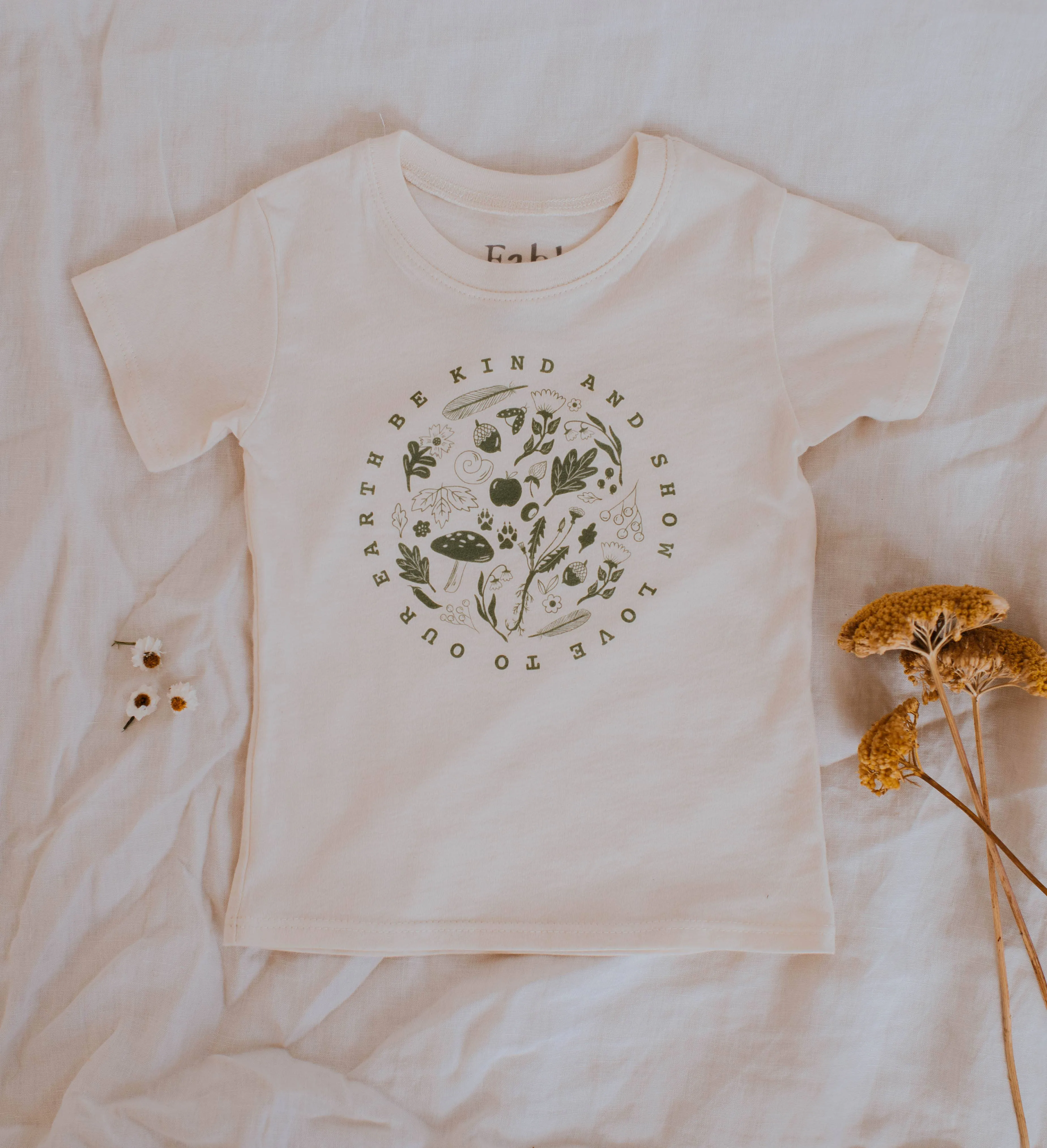 Organic Cotton - Be Kind To Our Earth Tee 12-18 months