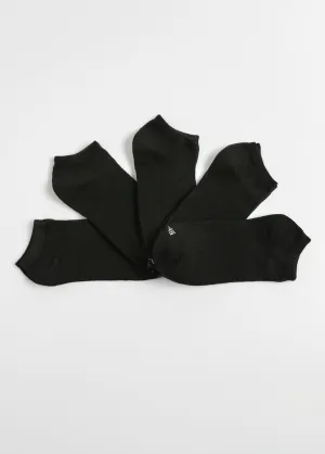 Pack of 5 plain socks