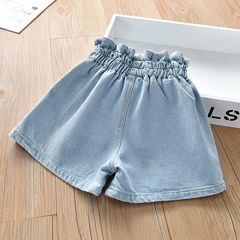 Pastel Paper Bag Shorts