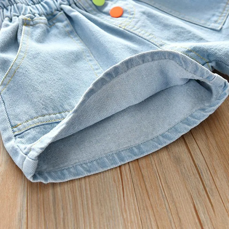 Pastel Paper Bag Shorts