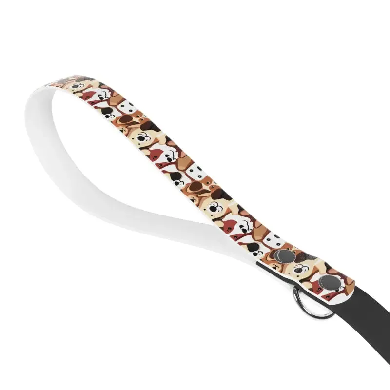 Paws Itively Stylish Dog Print Pattern Leash
