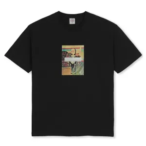 POLAR SKELETON KID TEE - BLACK