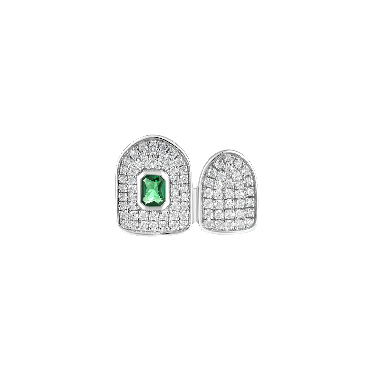 Pre-made Double Iced Grillz
