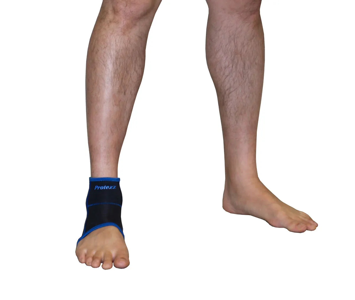 Protexx Right Ankle Sport Support Brace - Black