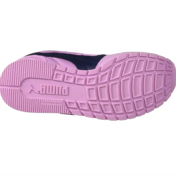 PUMA boys St Runner 2 Hook and Loop Sneaker, Orchid-peacoat, 3 Little Kid US NWB
