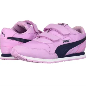 PUMA boys St Runner 2 Hook and Loop Sneaker, Orchid-peacoat, 3 Little Kid US NWB