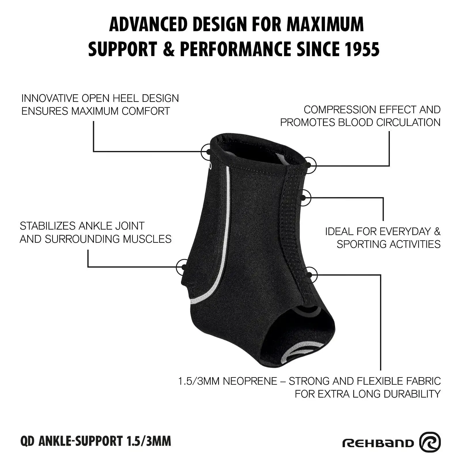 QD Ankle Support 3 mm