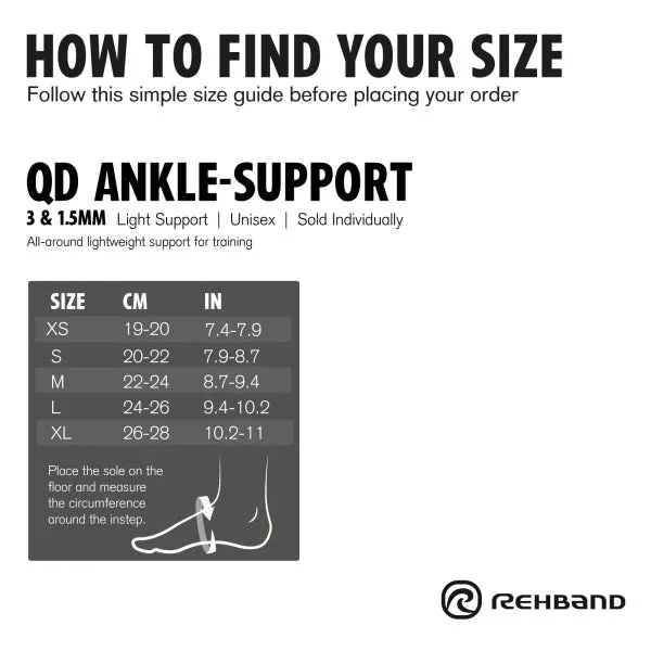 QD Ankle Support 3mm