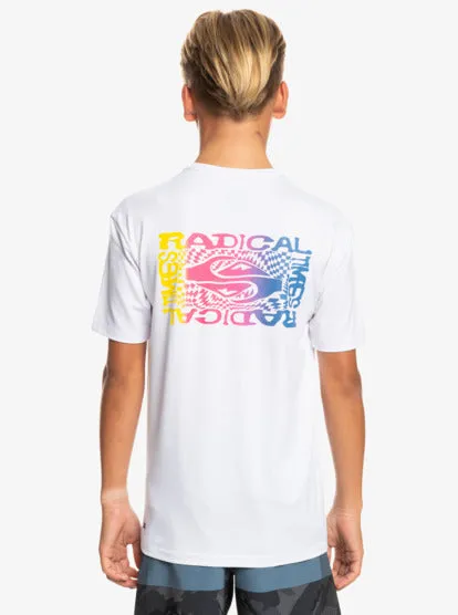 QUIKSILVER Radical Surf Tee SS Youth - White